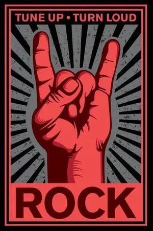 Tune Up, Turn Loud Poster Print (22 x 34) Tune Up, Turn Loud Poster Print (22 x 34)