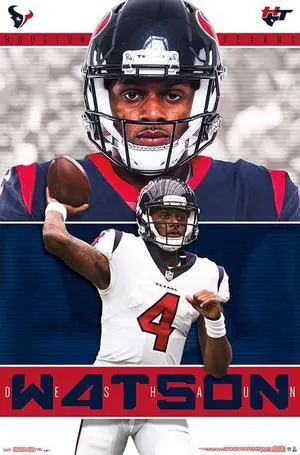 Houston Texans - Deshaun Watson Poster Print (22 x 34) Houston Texans - Deshaun Watson Poster Print (22 x 34)