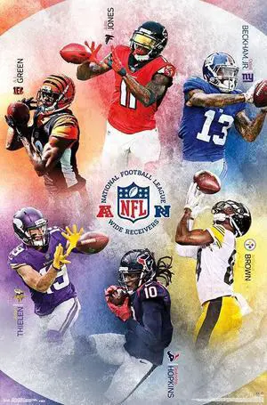 Nfl - Receivers 18 Poster Print (22 x 34) Nfl - Receivers 18 Poster Print (22 x 34)
