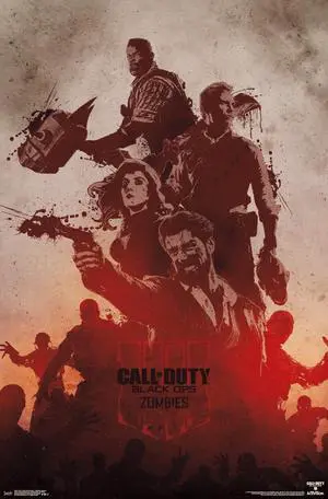Call of Duty Black Ops 4 - Zombies Graphic Poster Print (22 x 34) Call of Duty Black Ops 4 - Zombies Graphic Poster Print (22 x 34)