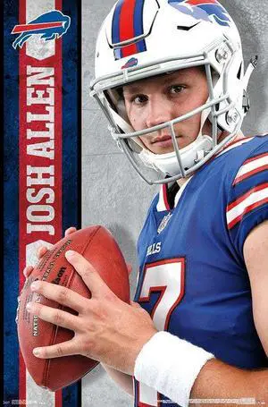 Buffalo Bills - J Allen 18 Poster Print (22 x 34) Buffalo Bills - J Allen 18 Poster Print (22 x 34)