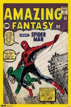 Marvel Spiderman Cover Poster Print (24 X 36) Marvel Spiderman Cover Poster Print (24 X 36)
