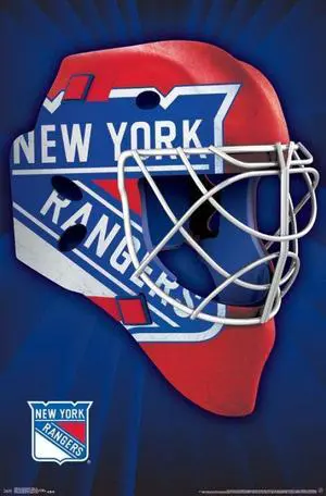 New York Rangers - Mask 16 Poster Print (22 x 34) New York Rangers - Mask 16 Poster Print (22 x 34)
