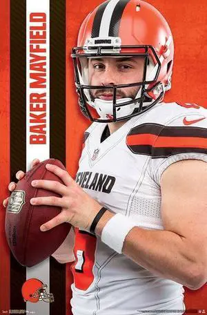Cleveland Browns - Baker Mayfield Poster Print (22 x 34) Cleveland Browns - Baker Mayfield Poster Print (22 x 34)
