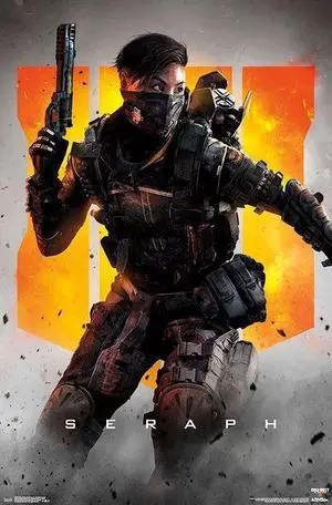 Call Of Duty Black Ops 4 - Seraph Key Art Poster Print (22 x 34) Call Of Duty Black Ops 4 - Seraph Key Art Poster Print (22 x 34)