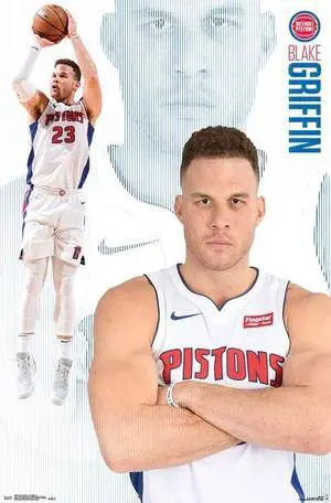 Detroit Pistons - Blake Griffin Poster Print (22 x 34) Detroit Pistons - Blake Griffin Poster Print (22 x 34)