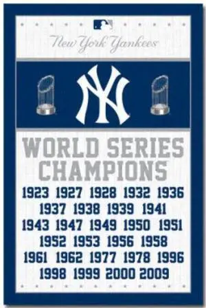 New York Yankees Champs Poster Print (22 x 34) New York Yankees Champs Poster Print (22 x 34)