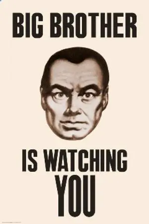 Big Brother is Watching You - 1984 Poster Print (24 X 36) Big Brother is Watching You - 1984 Poster Print (24 X 36)