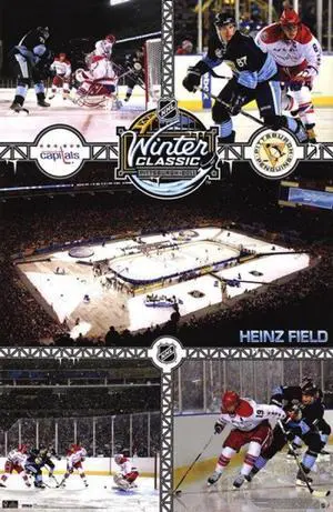 2011 NHL_ Winter Classic Pittsburgh Penguins Heinz Field Poster Print (24 x 36) 2011 NHL_ Winter Classic Pittsburgh Penguins Heinz Field Poster Print (24 x 36)