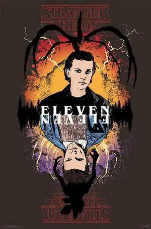 Stranger Things 2 - Eleven Flip Poster Print (22 x 34) Stranger Things 2 - Eleven Flip Poster Print (22 x 34)