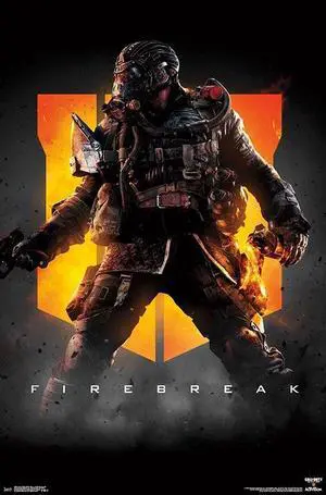 Call Of Duty Black Ops 4 - Firebreak Key Art Poster Print (22 x 34) Call Of Duty Black Ops 4 - Firebreak Key Art Poster Print (22 x 34)
