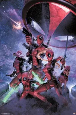 Deadpool - Family Poster Print (22 x 34) Deadpool - Family Poster Print (22 x 34)