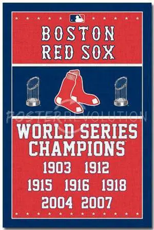 Boston Red Sox Champions Poster Print (22 x 34) Boston Red Sox Champions Poster Print (22 x 34)