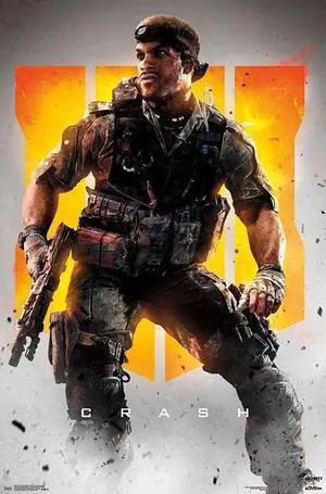 Call Of Duty Black Ops 4 - Crash Key Art Poster Print (22 x 34) Call Of Duty Black Ops 4 - Crash Key Art Poster Print (22 x 34)