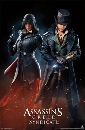 Assassins Creed Syndicate - Evie And Jacob Poster Print (24 x 36) Assassins Creed Syndicate - Evie And Jacob Poster Print (24 x 36)