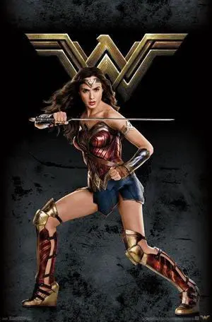 Justice League - Wonder Woman Poster Print (22 x 34) Justice League - Wonder Woman Poster Print (22 x 34)