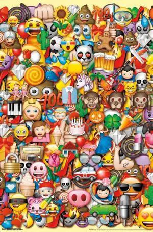 Emoji - Collage Poster Print (22 x 34) Emoji - Collage Poster Print (22 x 34)