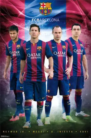 FC Barcelona - Team 2014 Poster Print (24 x 36) FC Barcelona - Team 2014 Poster Print (24 x 36)