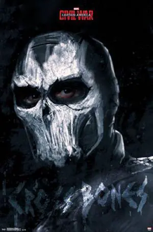 Captain America: Civil War - Cross Bones Poster Print (22 x 34) Captain America: Civil War - Cross Bones Poster Print (22 x 34)