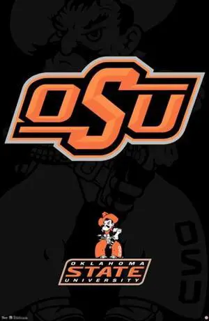 Oklahoma State - Logo 13 Poster Print (22 x 34) Oklahoma State - Logo 13 Poster Print (22 x 34)