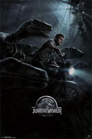 Jurassic World - One Sheet Poster Print (22 x 34) Jurassic World - One Sheet Poster Print (22 x 34)