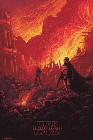 Star Wars The Force Awakens - Ruins Poster Print (22 x 34) Star Wars The Force Awakens - Ruins Poster Print (22 x 34)