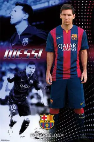FC Barcelona - Lionel Messi 2014 Poster Print (24 x 36) FC Barcelona - Lionel Messi 2014 Poster Print (24 x 36)