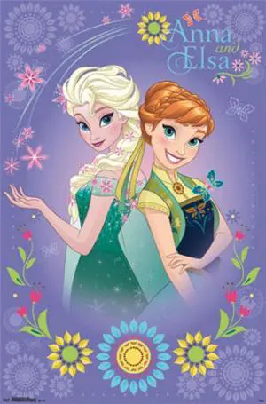 Frozen Fever - Anna & Elsa Poster Print (24 x 36) Frozen Fever - Anna & Elsa Poster Print (24 x 36)