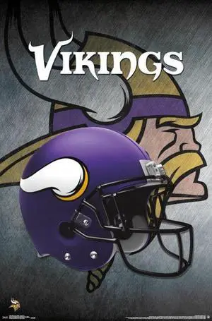 Minnesota Vikings - Helmet 16 Poster Print (22 x 34) Minnesota Vikings - Helmet 16 Poster Print (22 x 34)