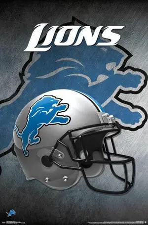 Detroit Lions - Helmet 16 Poster Print (22 x 34) Detroit Lions - Helmet 16 Poster Print (22 x 34)