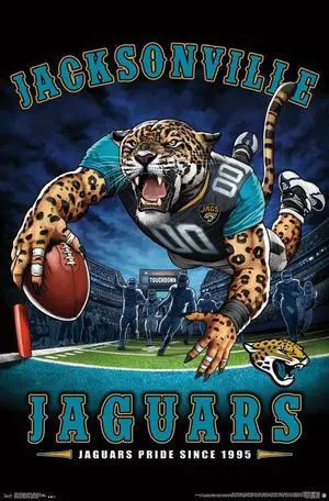 Jacksonville Jaguars - End Zone Poster Print (22 x 34) Jacksonville Jaguars - End Zone Poster Print (22 x 34)