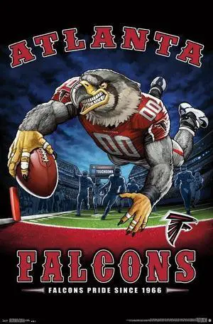 Atlanta Falcons - End Zone Poster Print (22 x 34) Atlanta Falcons - End Zone Poster Print (22 x 34)