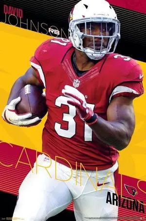 Arizona Cardinals - David Johnson Poster Print (22 x 34) Arizona Cardinals - David Johnson Poster Print (22 x 34)
