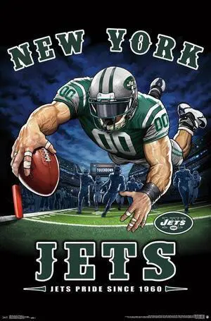 New York Jets - End Zone Poster Print (22 x 34) New York Jets - End Zone Poster Print (22 x 34)