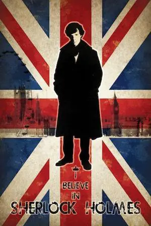 Sherlock Union Jack Poster (24 x 36) Sherlock Union Jack Poster (24 x 36)