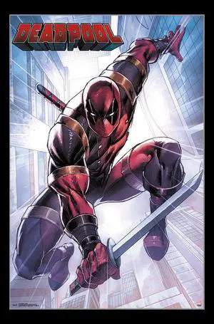 Deadpool - Attack Poster Print (22 x 34) Deadpool - Attack Poster Print (22 x 34)
