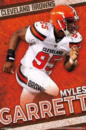 Cleveland Browns - M Garrett Poster Print (22 x 34) Cleveland Browns - M Garrett Poster Print (22 x 34)