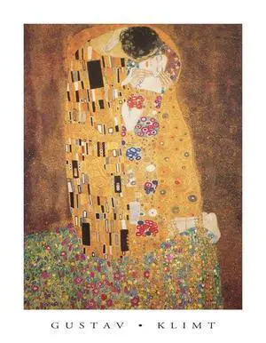 The Kiss, c.1908 Poster Print by Gustav Klimt (11 x 14) - Item # PYRPK444 The Kiss, c.1908 Poster Print by Gustav Klimt (11 x 14) - Item # PYRPK444