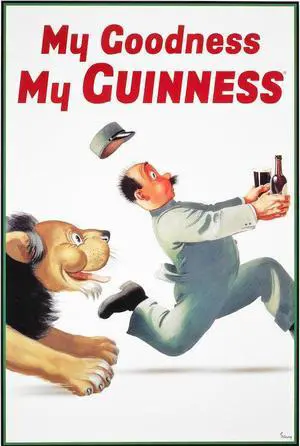Guinness Lion Poster Print (24 X 36) Guinness Lion Poster Print (24 X 36)
