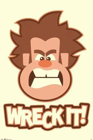 Wreck-It Ralph Poster Print (24 x 36) Wreck-It Ralph Poster Print (24 x 36)