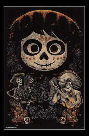 Coco - Skulls Poster Print (22 x 34) Coco - Skulls Poster Print (22 x 34)