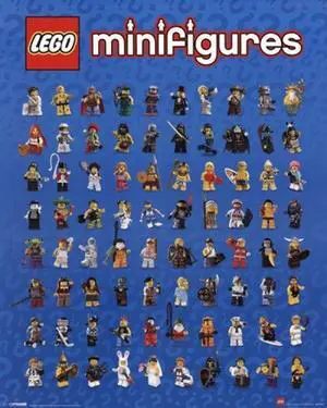 Lego - Mini Figures Poster (16 x 20) Lego - Mini Figures Poster (16 x 20)