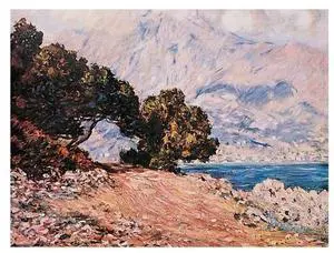 Cape Martin - Claude Monet Poster Print (28 x 22) Cape Martin - Claude Monet Poster Print (28 x 22)