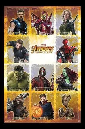 Avengers Infinity War - Collage Poster Print (22 x 34) Avengers Infinity War - Collage Poster Print (22 x 34)