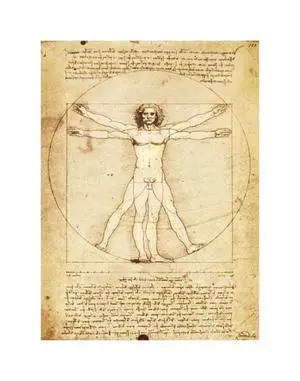 Vitruvian Man 1492 Poster Print (11 x 14) Vitruvian Man 1492 Poster Print (11 x 14)