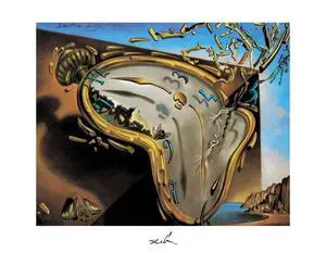 Soft Watch At Moment of First Explosion, c.1954 Poster Print by Salvador Dali (14 x 11) Soft Watch At Moment of First Explosion, c.1954 Poster Print by Salvador Dali (14 x 11)