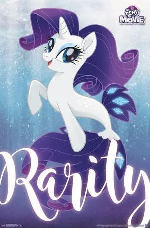 My Little Pony Movie - Rarity Poster Print (22 x 34) My Little Pony Movie - Rarity Poster Print (22 x 34)