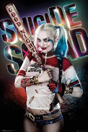 Suicide Squad - Harley Quinn Good Night Poster Print (22 X 34) Suicide Squad - Harley Quinn Good Night Poster Print (22 X 34)