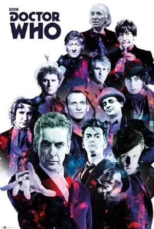 Doctor Who Cosmos Of Doctors Poster Print (24 X 36) Doctor Who Cosmos Of Doctors Poster Print (24 X 36)