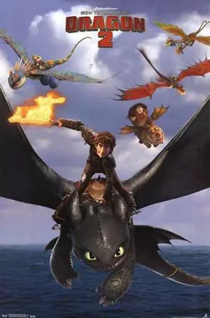 Dreamworks How to Train Your Dragon 2 - Flight Poster Print (24 x 36) Dreamworks How to Train Your Dragon 2 - Flight Poster Print (24 x 36)